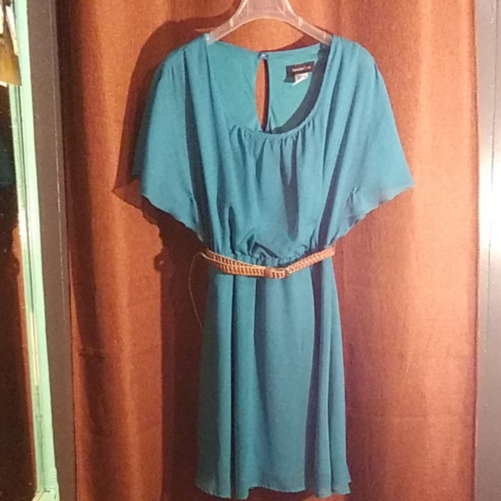 Dress and belt